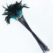 憨憨宠 猫玩具 猫咪玩具 逗猫棒 羽毛带铃铛训猫用品 【单个装】