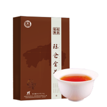 【中粮中茶百年木仓 安化黑茶 茯砖茶 金花茯砖