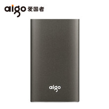 爱国者（aigo） 固态移动硬盘usb3.1高速读写迷你(PSSD) S02/S7/S8金属抗震防摔 USB3.0金属超薄款-S01 【480G/500G】