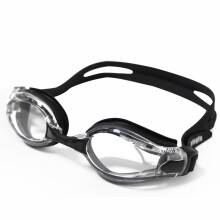 英发（YINGFA） 民用型大镜框防雾近视游泳镜 OK3800AF OK3800A-黑色透明镜片 800度