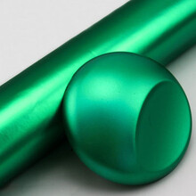 洛玛 汽车中网改色膜宝马三色 改色膜冰膜 中控改色膜 汽车改色膜金属冰膜全车贴膜全车改色膜 翡翠绿 30cmX152cm