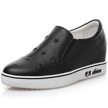 【2017春夏新款网面透气隐形内增高鞋女鞋增