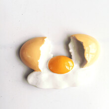 【大闸蟹】88款 高档立体仿真树脂家电冰箱贴磁铁磁 鸡蛋 中