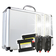 美蒂亚HID氙气灯汽车改装车灯12V 35W汽车氙气大灯 疝气灯汽车灯泡夜行者疝气灯套装 4300K H4