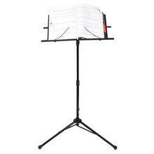 升降大谱架 通用可折叠曲琴谱架吉他小提琴乐谱架古筝二胡乐谱台 黑色可折叠