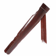 伏羲式古琴 老杉木仲尼式初学演奏古琴生漆手工精斫初学入门练习琴考级演奏古琴 灵机式 鹿角霜款 送6件套