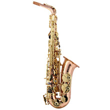 VIBRA威柏尔降E中音萨克斯风管乐器  磷铜 漆金K967G