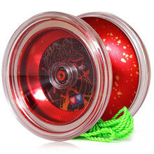 奥迪双钻 悠悠球玩具溜溜球 火力少年王悠风少年 yoyo球男孩玩具 高端爆旋悠悠球-焰魄