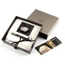 百利金德国原装进口Pelikan M600钢笔墨水礼盒 黑色方形礼盒 0.5MM/F尖