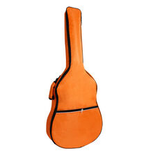 彩色吉他包双肩民谣木吉他包加棉加厚40寸41寸防水防尘背包 40寸柠檬黄