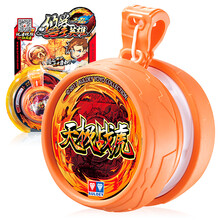 奥迪双钻 悠悠球玩具儿童溜溜球 悠拳英雄回旋悠悠球火力少年王悠悠绳配件润滑油线KK轴承绳子悠悠挂 入门回旋悠悠球-天极战虎