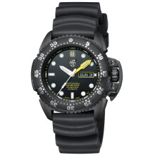 LUMINOX雷美诺时1520系列深海潜水动机械军表男士户外运动潜水手表 1521 黑/黄