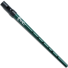 CLARKE 英国克拉克clarke 可爱型锡笛 爱尔兰哨 笛D调C调 六孔竖笛口风笛 墨绿D调+赠品+教材