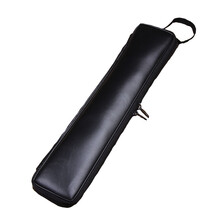 舒怀 乐器（shuhuai）【笛子包1支/单支装】两节竹笛包 双拉链 PU皮革包 F调两节笛包-33.5X7cm