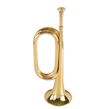奇宝居 步号 大冲锋号 军号乐器 步号 军号小号 黄铜精致工艺乐器 大步号（非鼓乐队乐器）