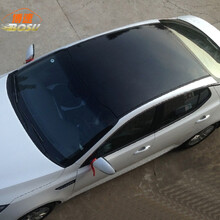 猛速 汽车仿全景天窗膜 黑亮车顶膜 三层带导气槽车顶改色膜 防水防嗮防护贴膜 改装13.5X2米 别克威朗