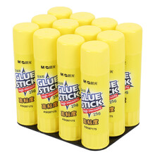 晨光(M&G)文具25g高粘度固体胶 快干耐用胶棒 学生手工固体黏胶 12个装ASG97175