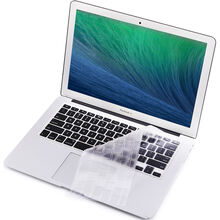 倍晶适用苹果电脑键盘膜air13.3寸macbook笔记本pro13保护12贴mac16英寸15 薄透纳米银版透明TPU键盘膜 11.6英寸Air11