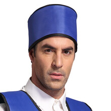 银珊瑚 X射线防护服铅短裙 帽子 裤头防辐射服辐射防护衣X光室铅衣防X射线服 SHA10铅胶帽 0.5mmpb 均码