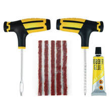 车志酷真空胎补胎工具套装汽车摩托车山地车电动车轮胎修补胎胶条应急维修工具CZK-8008 车志酷补胎8件套