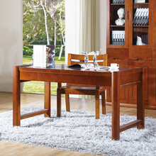 【辰帆博雅实木书桌电脑桌台式家用移动办公组