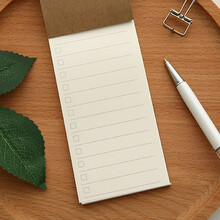 简约复古牛皮纸网格笔记本 随身计划本可撕小本子记事本日记本 TODO