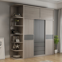 【SOGAL索菲亚 衣柜 现代简约风格冲浪百叶衣