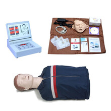 沪模HM/CPR心肺复苏模拟人医学教学模型 多功能 医学急救人体模型 CPR急救安全训练假人橡皮人 HM/CPR290标配/半身牛津袋装
