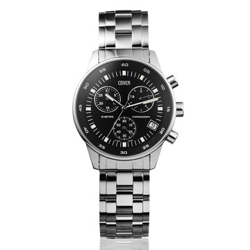 【京东商城】 瑞士品牌高峯cover石英手表多功能计时表盘日历窗镀金