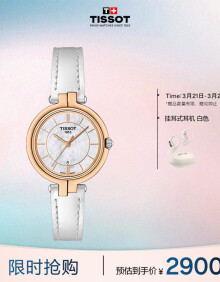 天梭（TISSOT）瑞士手表 弗拉明戈系列腕表 皮带石英女表 T094.210.26.111.01