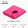 玫红色