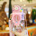粉色720mL哈啰熊塑料杯+贴纸+3D