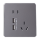 2.4A双USB+连体斜二三插 含组件