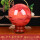 红色水晶球直径20cm