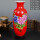 红牡丹冬瓜瓶+木座