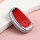 B款贵族红色镶钻真皮钥匙壳(单个壳的价格)