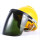 绿色款+黄色V型ABS透气安全帽