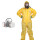 化学防护服1件+防毒面具1个