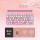 【IK3381D蓝牙单键盘】  粉色