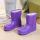 紫色高靴
