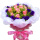 11朵粉玫瑰花束