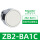 ZB2-BA1C 白色平头按钮头