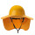 黄色遮阳帽20cm+黄色安全帽