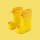 黄色立体鸭子【有收缩口不加绒】
