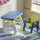 儿童学习桌套装【柠檬黄】【一桌一椅】