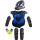 升级护甲(蓝)+护具+手套+头盔