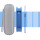 蓝色硅胶套+灰色包+挂绳+2张贴膜