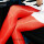 红色 油光神裤
