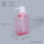 扁四方乳液瓶100ml粉色+透明泵头