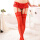 红色吊袜带裙【裙子+内裤+带子】+丝袜
